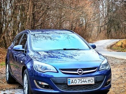 Синий Опель Астра, объемом двигателя 1.6 л и пробегом 264 тыс. км за 8310 $, фото 1 на Automoto.ua