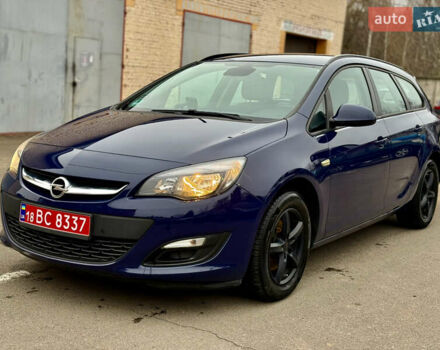 Синий Опель Астра, объемом двигателя 1.6 л и пробегом 228 тыс. км за 7599 $, фото 1 на Automoto.ua