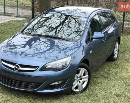 Синий Опель Астра, объемом двигателя 1.7 л и пробегом 289 тыс. км за 7399 $, фото 1 на Automoto.ua