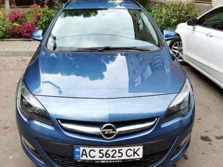 Синий Опель Астра, объемом двигателя 1.7 л и пробегом 150 тыс. км за 8450 $, фото 1 на Automoto.ua