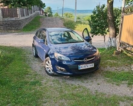 Синій Опель Астра, об'ємом двигуна 1.6 л та пробігом 226 тис. км за 7327 $, фото 1 на Automoto.ua