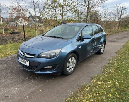 Опель Астра 2015 в Львове на Automoto.ua Синий Опель Астра, объемом двигателя 1.6 л и пробегом 256 тыс. км за 4300 $, фото 1 на Automoto.ua