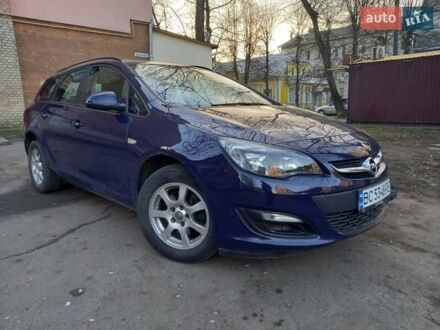 Синий Опель Астра, объемом двигателя 1.6 л и пробегом 203 тыс. км за 8000 $, фото 1 на Automoto.ua