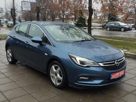Синий Опель Астра, объемом двигателя 1.4 л и пробегом 136 тыс. км за 10800 $, фото 1 на Automoto.ua