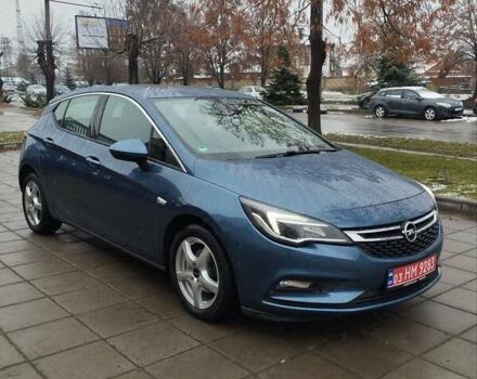 Синий Опель Астра, объемом двигателя 1.4 л и пробегом 136 тыс. км за 10800 $, фото 1 на Automoto.ua