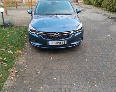 Синий Опель Астра, объемом двигателя 1.6 л и пробегом 173 тыс. км за 9500 $, фото 1 на Automoto.ua
