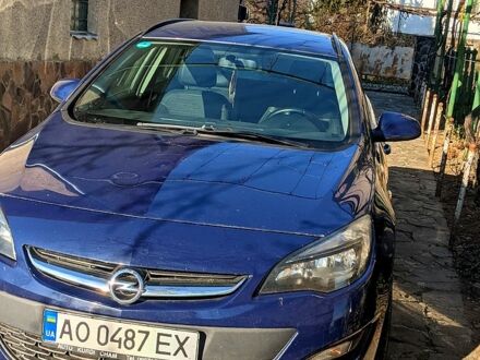 Синий Опель Астра, объемом двигателя 1.6 л и пробегом 210 тыс. км за 7000 $, фото 1 на Automoto.ua