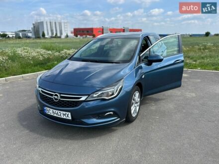 Синій Опель Астра, об'ємом двигуна 1.6 л та пробігом 212 тис. км за 10000 $, фото 1 на Automoto.ua