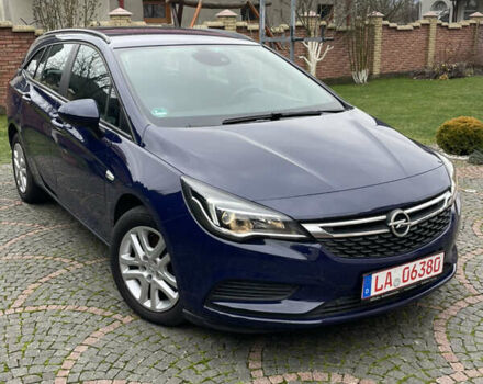 Синий Опель Астра, объемом двигателя 1.6 л и пробегом 38 тыс. км за 12000 $, фото 1 на Automoto.ua