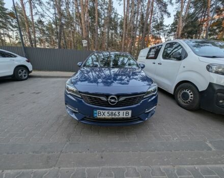 Синий Опель Астра, объемом двигателя 1.5 л и пробегом 125 тыс. км за 12300 $, фото 1 на Automoto.ua