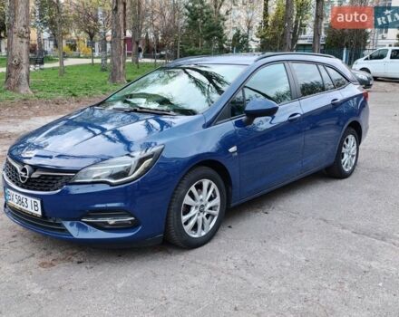 Синий Опель Астра, объемом двигателя 1.5 л и пробегом 123 тыс. км за 10700 $, фото 1 на Automoto.ua