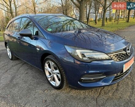 Синий Опель Астра, объемом двигателя 1.5 л и пробегом 157 тыс. км за 12700 $, фото 1 на Automoto.ua