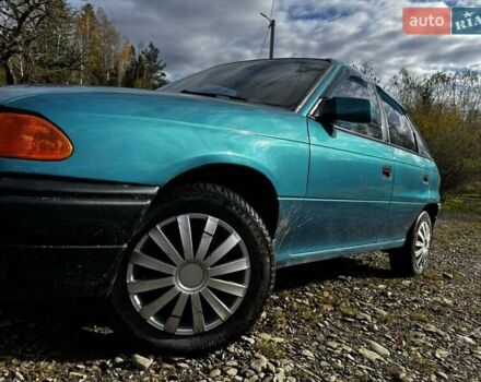 Зеленый Опель Астра, объемом двигателя 1.6 л и пробегом 253 тыс. км за 1299 $, фото 2 на Automoto.ua