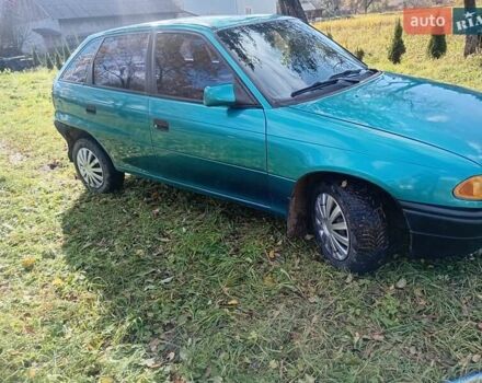 Зеленый Опель Астра, объемом двигателя 1.6 л и пробегом 258 тыс. км за 1393 $, фото 15 на Automoto.ua