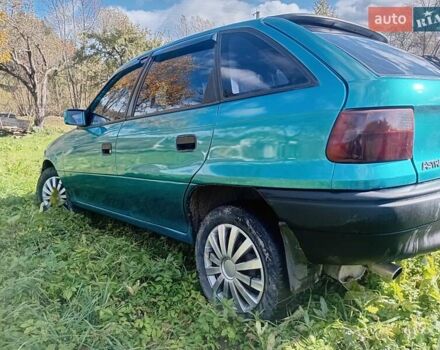 Зеленый Опель Астра, объемом двигателя 1.6 л и пробегом 258 тыс. км за 1393 $, фото 22 на Automoto.ua