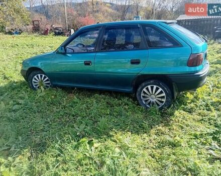 Зеленый Опель Астра, объемом двигателя 1.6 л и пробегом 258 тыс. км за 1393 $, фото 21 на Automoto.ua