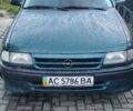 Зеленый Опель Астра, объемом двигателя 1.6 л и пробегом 493 тыс. км за 1200 $, фото 1 на Automoto.ua