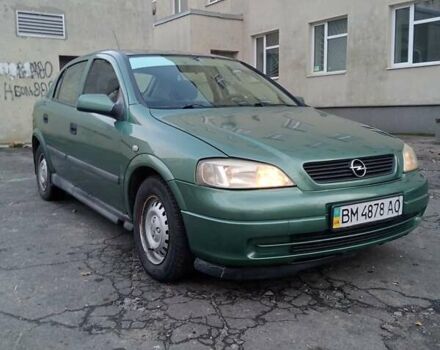 Зелений Опель Астра, об'ємом двигуна 1.39 л та пробігом 411 тис. км за 1750 $, фото 1 на Automoto.ua