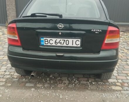 Зелений Опель Астра, об'ємом двигуна 1.4 л та пробігом 6 тис. км за 2063 $, фото 2 на Automoto.ua