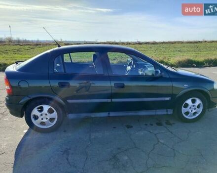 Зеленый Опель Астра, объемом двигателя 1.6 л и пробегом 211 тыс. км за 4300 $, фото 14 на Automoto.ua