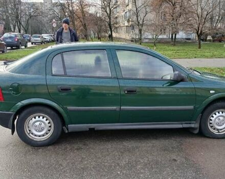 Зеленый Опель Астра, объемом двигателя 1.2 л и пробегом 84 тыс. км за 3000 $, фото 6 на Automoto.ua