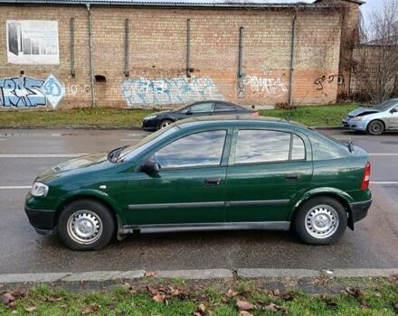 Зеленый Опель Астра, объемом двигателя 1.2 л и пробегом 84 тыс. км за 3000 $, фото 2 на Automoto.ua