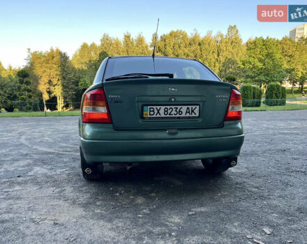 Зеленый Опель Астра, объемом двигателя 1.6 л и пробегом 205 тыс. км за 2500 $, фото 4 на Automoto.ua