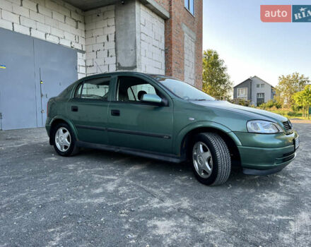 Зеленый Опель Астра, объемом двигателя 1.6 л и пробегом 205 тыс. км за 2500 $, фото 6 на Automoto.ua