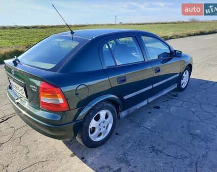 Зеленый Опель Астра, объемом двигателя 1.6 л и пробегом 211 тыс. км за 4300 $, фото 13 на Automoto.ua