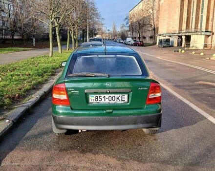 Зеленый Опель Астра, объемом двигателя 1.2 л и пробегом 84 тыс. км за 3000 $, фото 12 на Automoto.ua