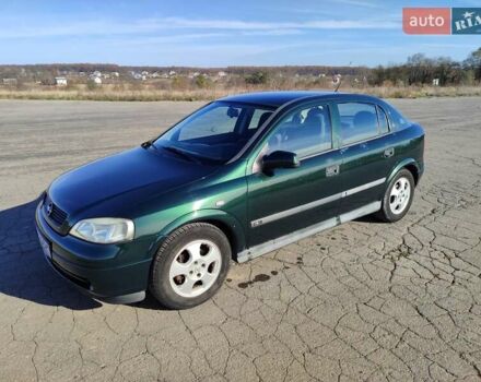 Зеленый Опель Астра, объемом двигателя 1.6 л и пробегом 211 тыс. км за 4300 $, фото 4 на Automoto.ua