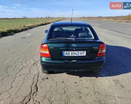 Зеленый Опель Астра, объемом двигателя 1.6 л и пробегом 211 тыс. км за 4300 $, фото 9 на Automoto.ua