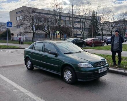 Зеленый Опель Астра, объемом двигателя 1.2 л и пробегом 84 тыс. км за 3000 $, фото 7 на Automoto.ua