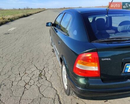 Зеленый Опель Астра, объемом двигателя 1.6 л и пробегом 211 тыс. км за 4300 $, фото 7 на Automoto.ua