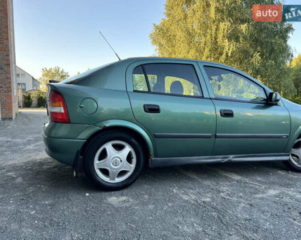 Зеленый Опель Астра, объемом двигателя 1.6 л и пробегом 205 тыс. км за 2500 $, фото 5 на Automoto.ua