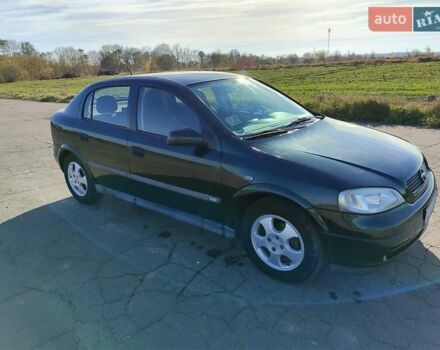 Зеленый Опель Астра, объемом двигателя 1.6 л и пробегом 211 тыс. км за 4300 $, фото 15 на Automoto.ua