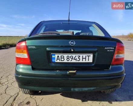 Зеленый Опель Астра, объемом двигателя 1.6 л и пробегом 211 тыс. км за 4300 $, фото 10 на Automoto.ua