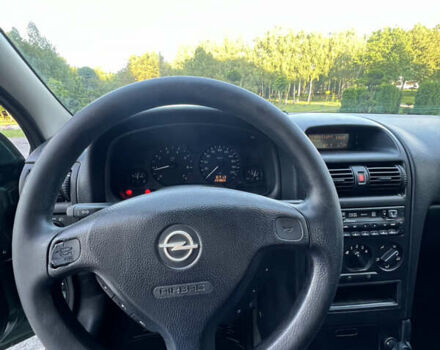 Зеленый Опель Астра, объемом двигателя 1.6 л и пробегом 205 тыс. км за 2500 $, фото 8 на Automoto.ua