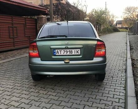 Опель Астра 2000 в Ивано-Франковске на Automoto.ua Зеленый Опель Астра, объемом двигателя 1.6 л и пробегом 254 тыс. км за 3350 $, фото 4 на Automoto.ua