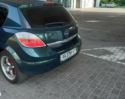 Зеленый Опель Астра, объемом двигателя 1.6 л и пробегом 176 тыс. км за 4500 $, фото 7 на Automoto.ua