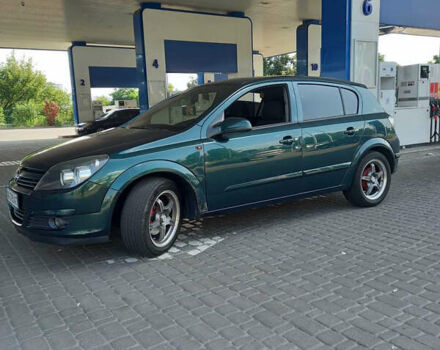 Зеленый Опель Астра, объемом двигателя 1.6 л и пробегом 176 тыс. км за 4500 $, фото 1 на Automoto.ua