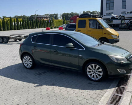 Зеленый Опель Астра, объемом двигателя 1.7 л и пробегом 267 тыс. км за 6400 $, фото 1 на Automoto.ua