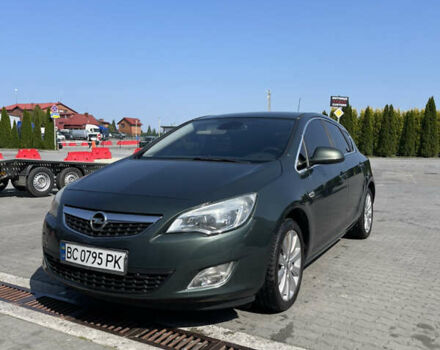 Зеленый Опель Астра, объемом двигателя 1.7 л и пробегом 267 тыс. км за 6400 $, фото 3 на Automoto.ua