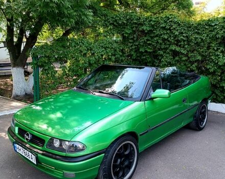 Зеленый Опель Астра, объемом двигателя 1.6 л и пробегом 207 тыс. км за 3000 $, фото 4 на Automoto.ua