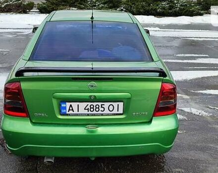 Зеленый Опель Астра, объемом двигателя 1.8 л и пробегом 195 тыс. км за 4200 $, фото 7 на Automoto.ua