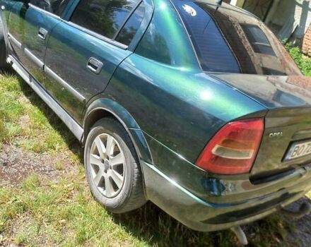 Зеленый Опель Астра, объемом двигателя 1.6 л и пробегом 390 тыс. км за 2700 $, фото 7 на Automoto.ua