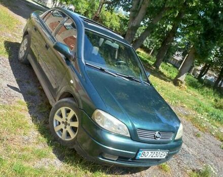 Зеленый Опель Астра, объемом двигателя 1.6 л и пробегом 390 тыс. км за 2700 $, фото 8 на Automoto.ua