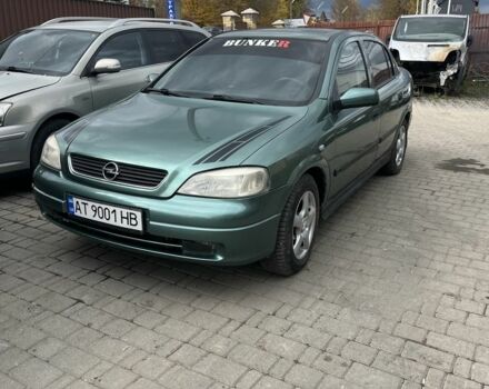 Зеленый Опель Астра, объемом двигателя 1.6 л и пробегом 350 тыс. км за 2500 $, фото 11 на Automoto.ua