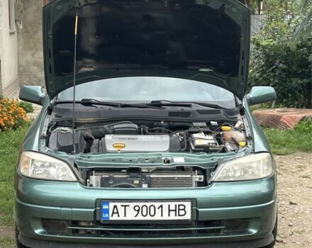Зеленый Опель Астра, объемом двигателя 1.6 л и пробегом 350 тыс. км за 2500 $, фото 4 на Automoto.ua
