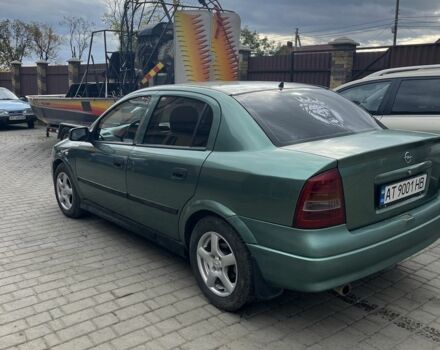 Зеленый Опель Астра, объемом двигателя 1.6 л и пробегом 350 тыс. км за 2500 $, фото 10 на Automoto.ua